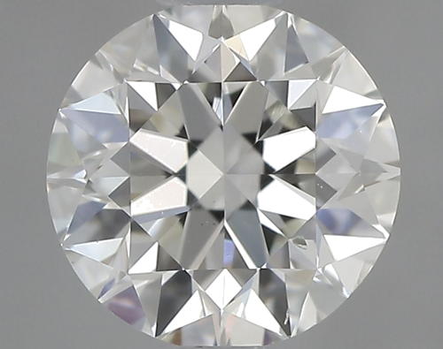 0.66 carat I-SI1 Excellent cut Natūralus Round Deimantas (1)