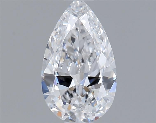0.33 carat D-VS1 Natūralus Pear Deimantas (1)