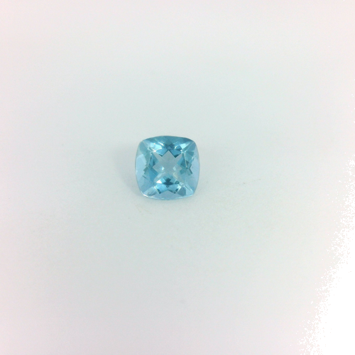 0.51 carat BLUE Cushion Aquamarine (1)