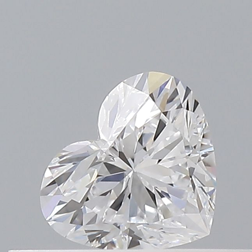 0.3 carat D-VVS2 Natūralus Heart Deimantas (1)