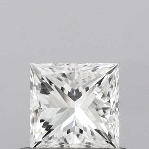0.49 carat E-SI1 Natūralus Princess Deimantas (1)