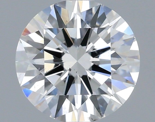 0.51 carat F-SI1 Excellent cut Natūralus Round Deimantas (1)