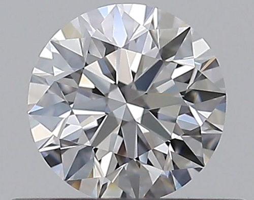 0.38 carat D-VVS2 Excellent cut Natūralus Round Deimantas (1)