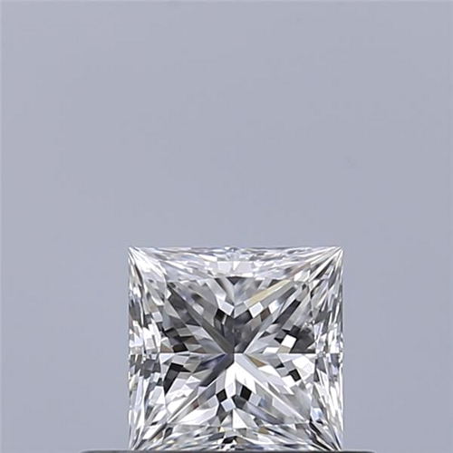 0.4 carat E-VVS1 Natūralus Princess Deimantas (1)