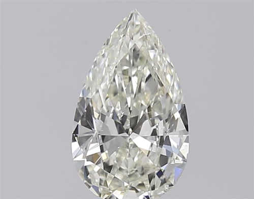 0.51 carat K-SI2 Natūralus Pear Deimantas (1)