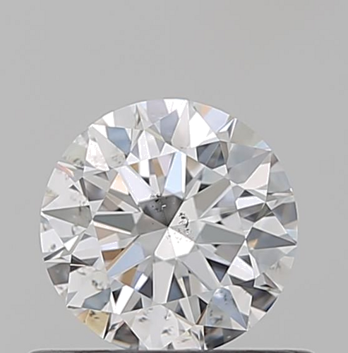 0.57 carat E-SI1 Excellent cut Natūralus Round Deimantas (1)