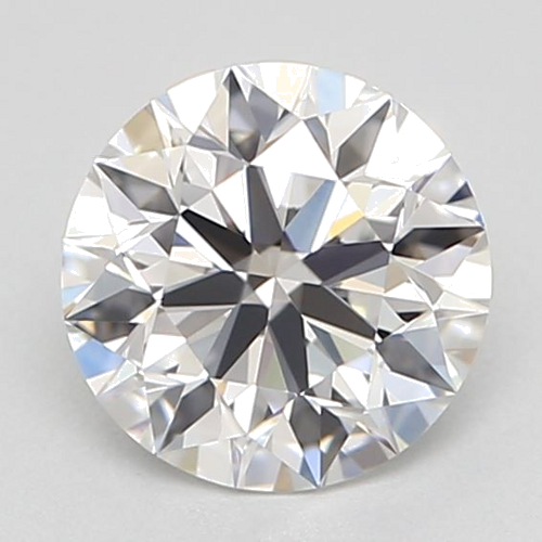 0.53 carat F-VVS1 Excellent cut Natūralus Round Deimantas (1)