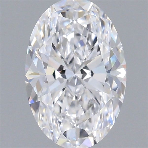 0.7 carat D-VVS2 Natūralus Oval Deimantas (1)