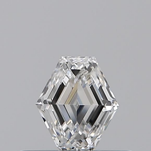 0.36 carat F-VVS2 Natūralus Hexagonal Deimantas (1)