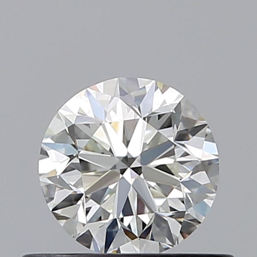 0.5 carat I-VVS2 Very Good cut Natūralus Round Deimantas (1)
