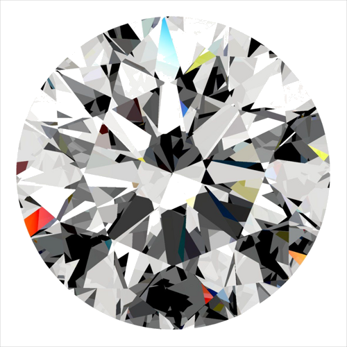 0.3 carat I-SI1 Excellent cut Natūralus Round Deimantas (1)