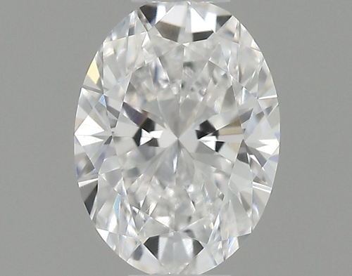 0.38 carat D-VVS2 Natūralus Oval Deimantas (1)