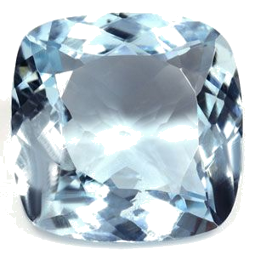 4.46 carat BLUE Cushion Aquamarine (1)