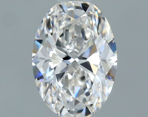 0.51 carat F-VVS2 Natūralus Oval Deimantas (1)