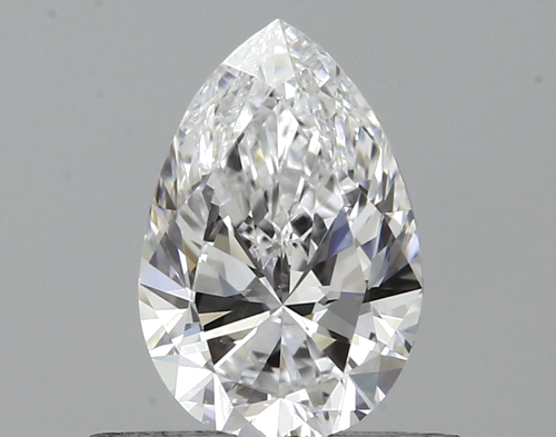 0.5 carat D-VS1 Natūralus Pear Deimantas (1)