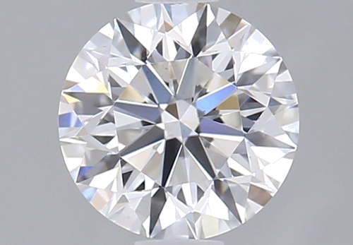 0.54 carat F-VS2 Excellent cut Natūralus Round Deimantas (1)