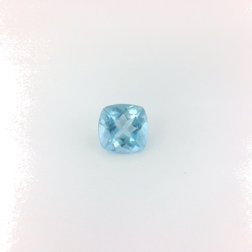 0.53 carat BLUE Cushion Aquamarine (1)