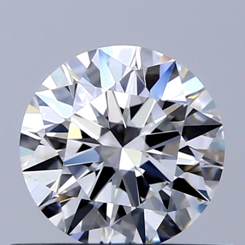 0.51 carat F-VVS1 Excellent cut Natūralus Round Deimantas (1)