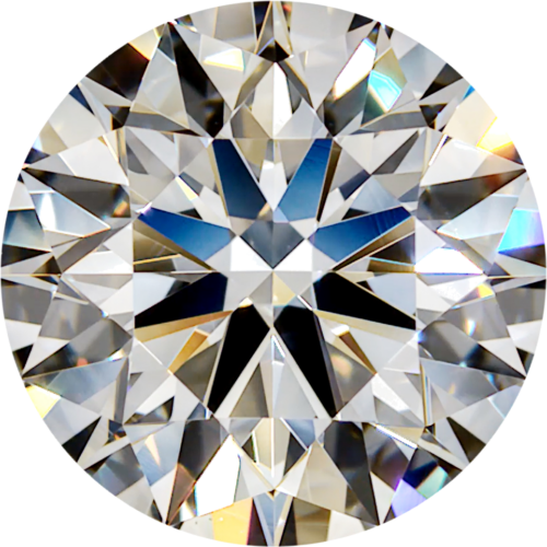 0.50 carat E-VS2 Very Good Cut Natūralus Round Deimantas (1)