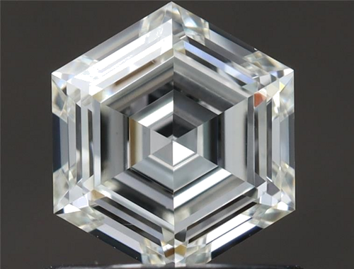 0.54 carat I-VS2 Natūralus Hexagonal Deimantas (1)