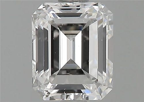 1.01 carat F-VS2 Natūralus Emerald Deimantas (1)