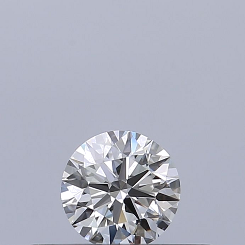 0.21 carat F-VVS1 Excellent cut Natūralus Round Deimantas (1)