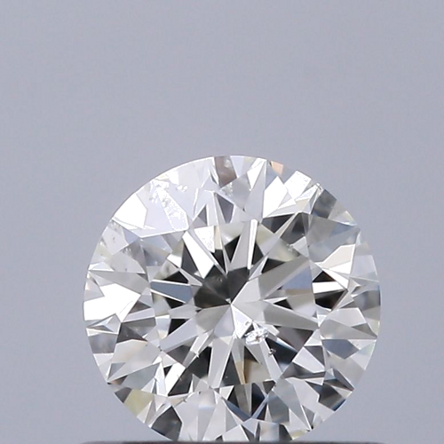 0.5 carat H-SI1 Excellent cut Natūralus Round Deimantas (1)