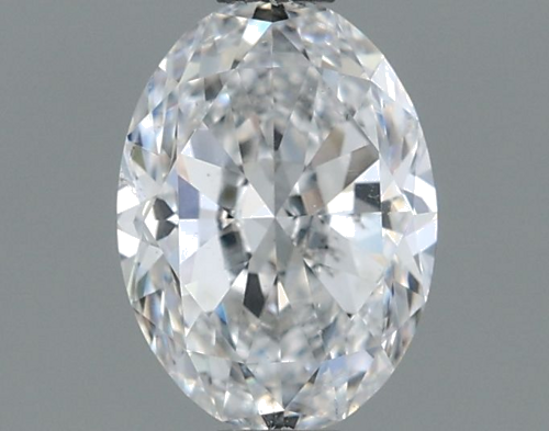 0.91 carat E-SI1 Natūralus Oval Deimantas (1)