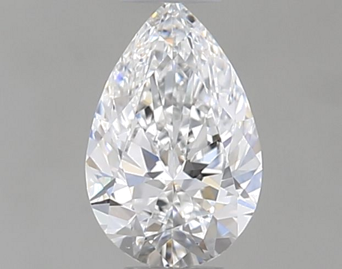 0.3 carat E-VS1 Natūralus Pear Deimantas (1)