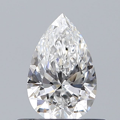0.51 carat E-VS2 Natūralus Pear Deimantas (1)