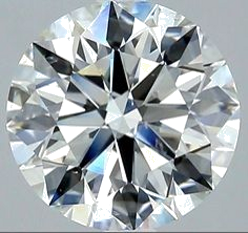 3.01 carat I-SI1 Excellent cut Natūralus Round Deimantas (1)