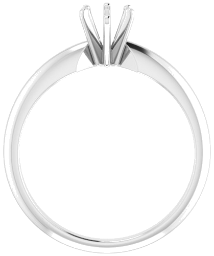 Sužadėtuvių Žiedas „Solitaire“ 585 Baltojo Aukso Pear Shape 7mm x 4.5mm (2)