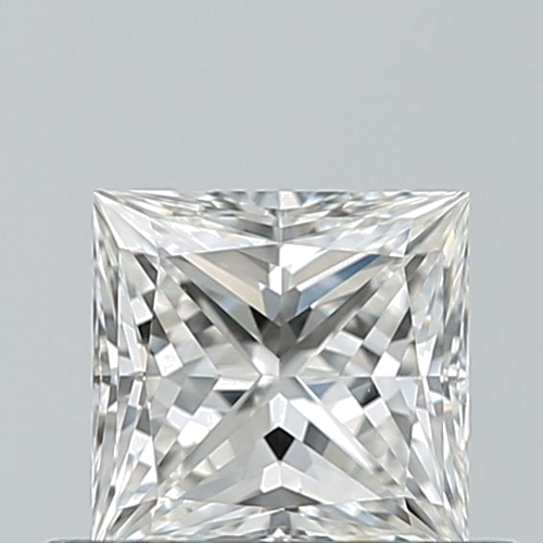 0.54 carat F-VS1 Natūralus Princess Deimantas (1)