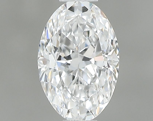 0.37 carat D-VVS1 Natūralus Oval Deimantas (1)