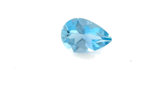 0.33 carat BLUE Pear Aquamarine (1)