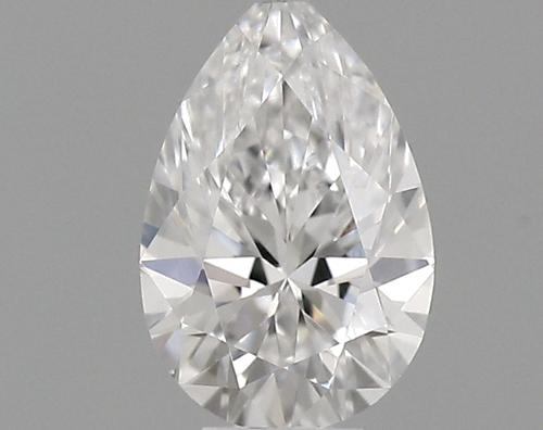 0.23 carat D-VVS2 Natūralus Pear Deimantas (1)