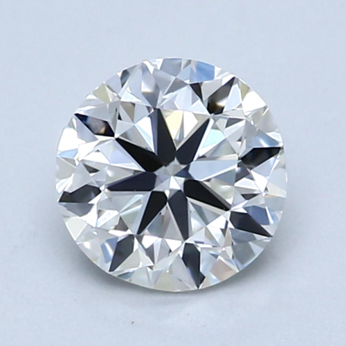 0.5 carat H-VVS2 GD cut Natūralus Round Deimantas (1)