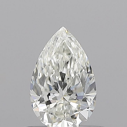 0.5 carat G-VVS2 Natūralus Pear Deimantas (1)
