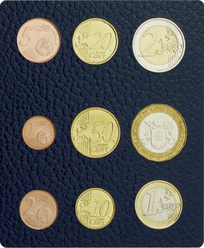 2022 Vatican BU Euro Coin Set with 5 euro coin (3)