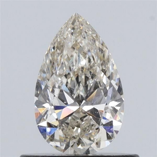 0.51 carat J-SI2 Natūralus Pear Deimantas (1)