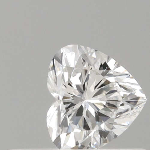 0.3 carat D-VVS1 Natūralus Heart Deimantas (1)