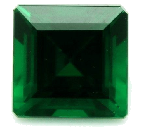 0.47 carat GREEN Princess Tourmaline (1)