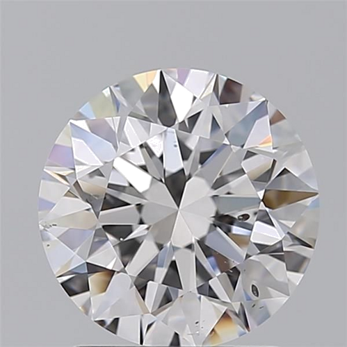 2.01 carat D-SI2 Excellent cut Natūralus Round Deimantas (1)