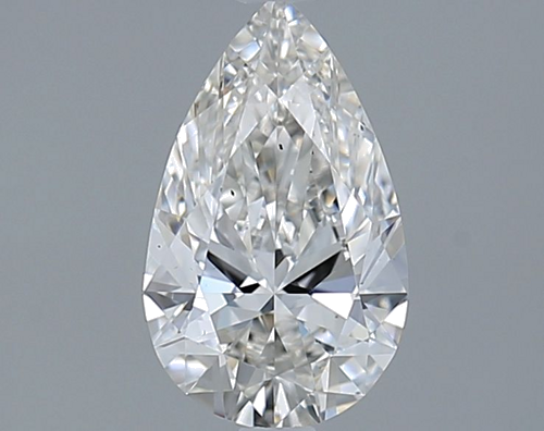 1.01 carat F-SI1 Natūralus Pear Deimantas (1)