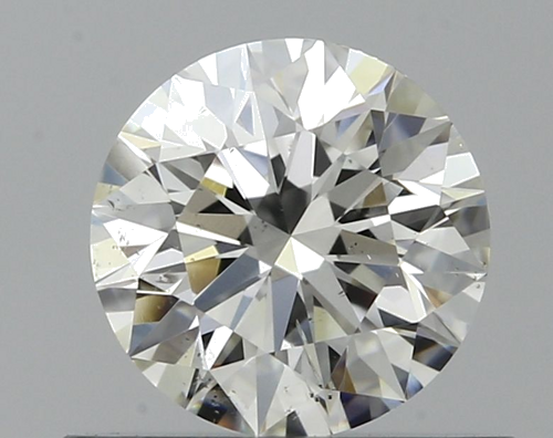 0.52 carat H-SI2 Excellent cut Natūralus Round Deimantas (1)