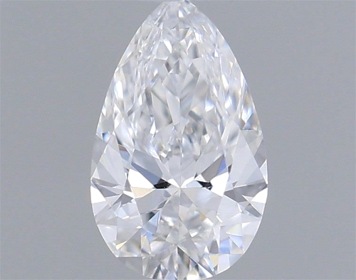 0.21 carat D-VVS2 Natūralus Pear Deimantas (1)