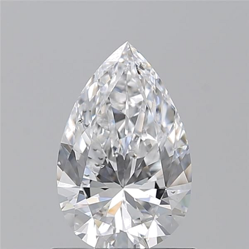 0.92 carat D-SI1 Natūralus Pear Deimantas (1)