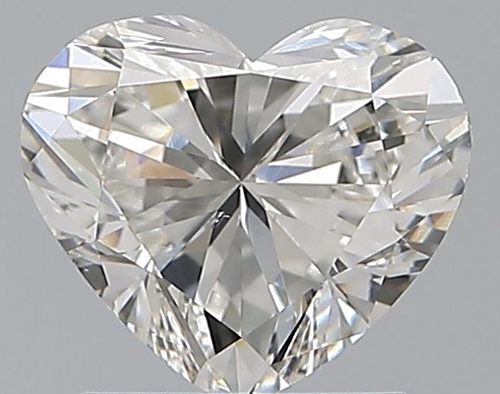 1.7 carat H-VS2 Natūralus Heart Deimantas (1)