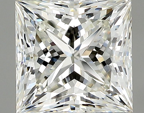 1.04 carat J-VVS2 Natūralus Princess Deimantas (1)