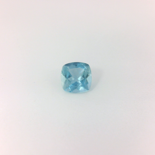 0.48 carat BLUE Cushion Aquamarine (1)